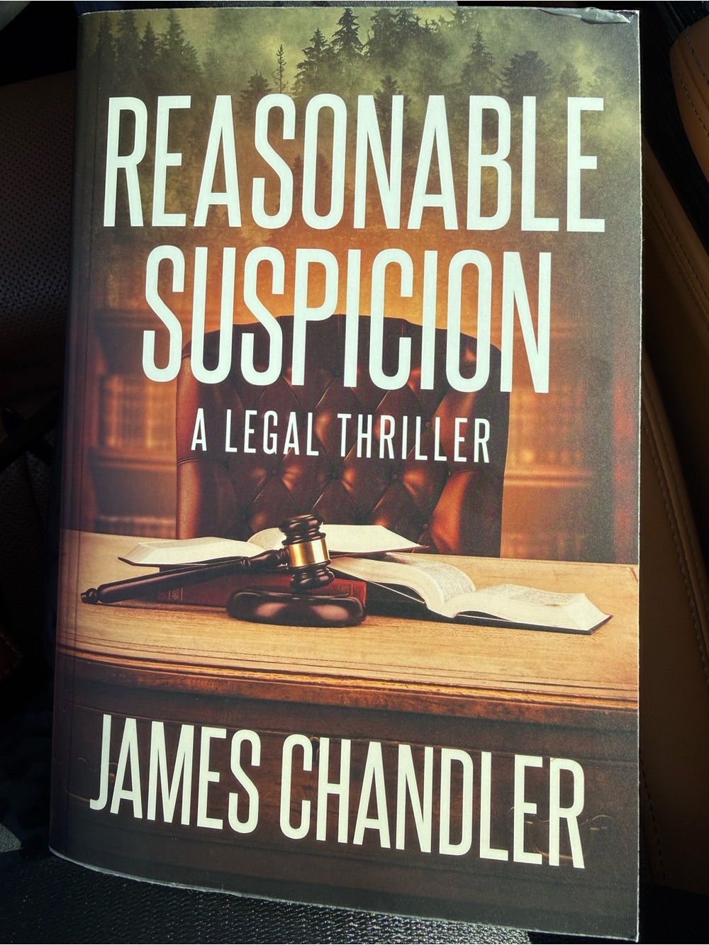 Reasonable Suspicion book James Chandler 4/$20